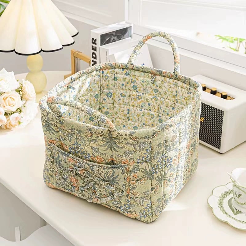 Boho Fabric Storage Basket - Image 3