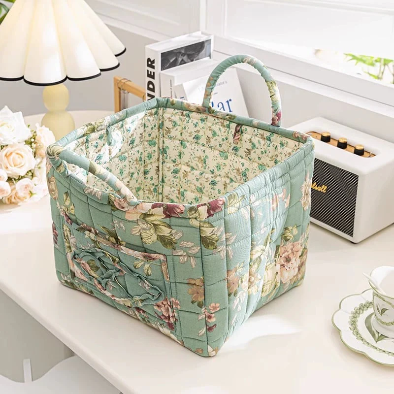 Boho Fabric Storage Basket - Image 5