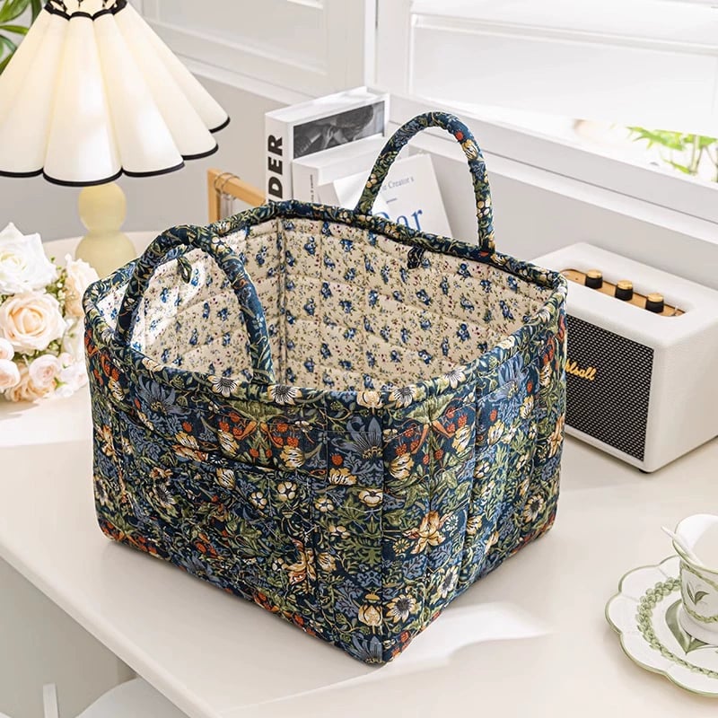 Boho Fabric Storage Basket - Image 6
