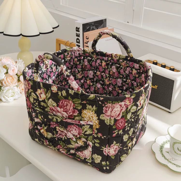 Boho Fabric Storage Basket - Image 8