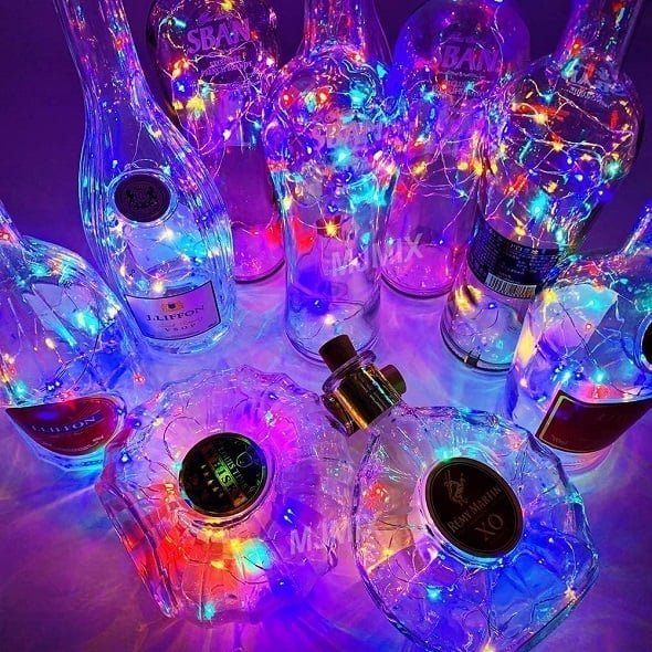 BOTTLE LIGHTS ( Battery Included - Replaceable ) - Image 2