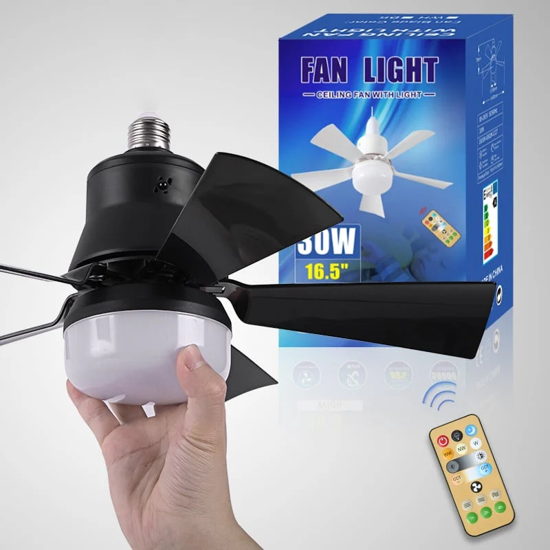 🔥Summer Sale 49% OFF🔥 Bright Cool Ceiling Socket Fan & Light with Remote Control - Image 17
