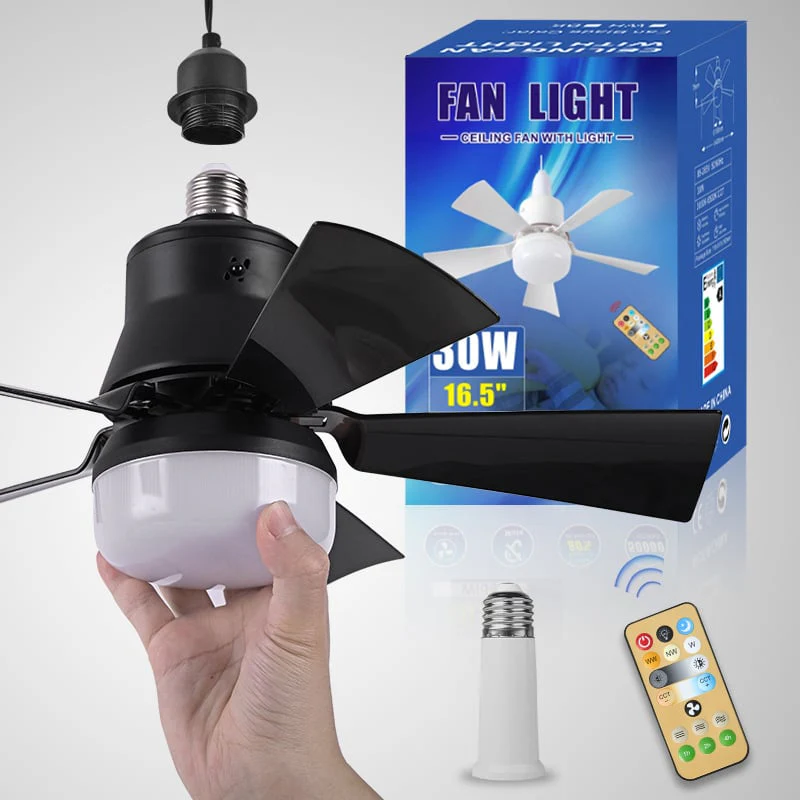 🔥Summer Sale 49% OFF🔥 Bright Cool Ceiling Socket Fan & Light with Remote Control - Image 18