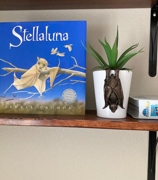 Bronze Bat Pot Buddy, Pot Hanger, Bat Gifts, Gift Boxed(11 x 5.5 x 4.5 cm) - Image 13