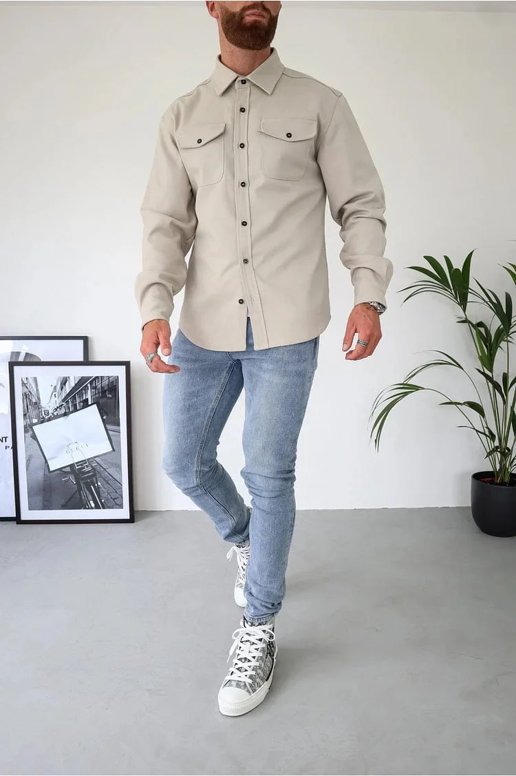 Button Down Shirt Jacket (Buy 2 Free Shipping) - Image 24
