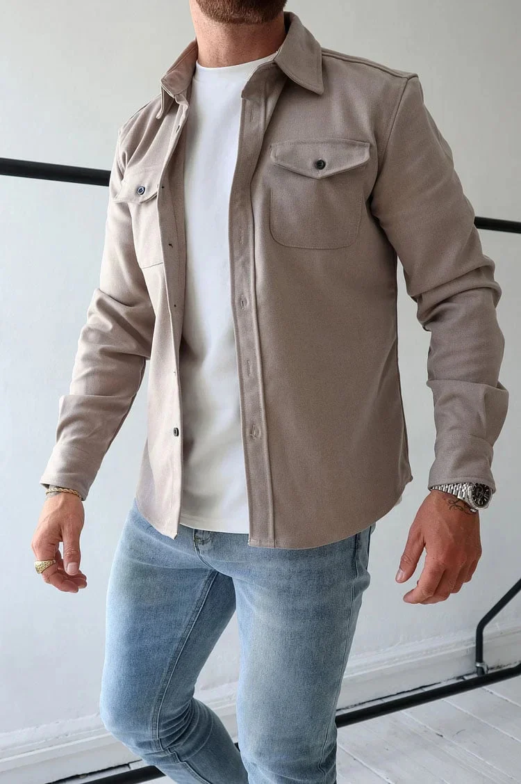 Button Down Shirt Jacket (Buy 2 Free Shipping) - Image 5