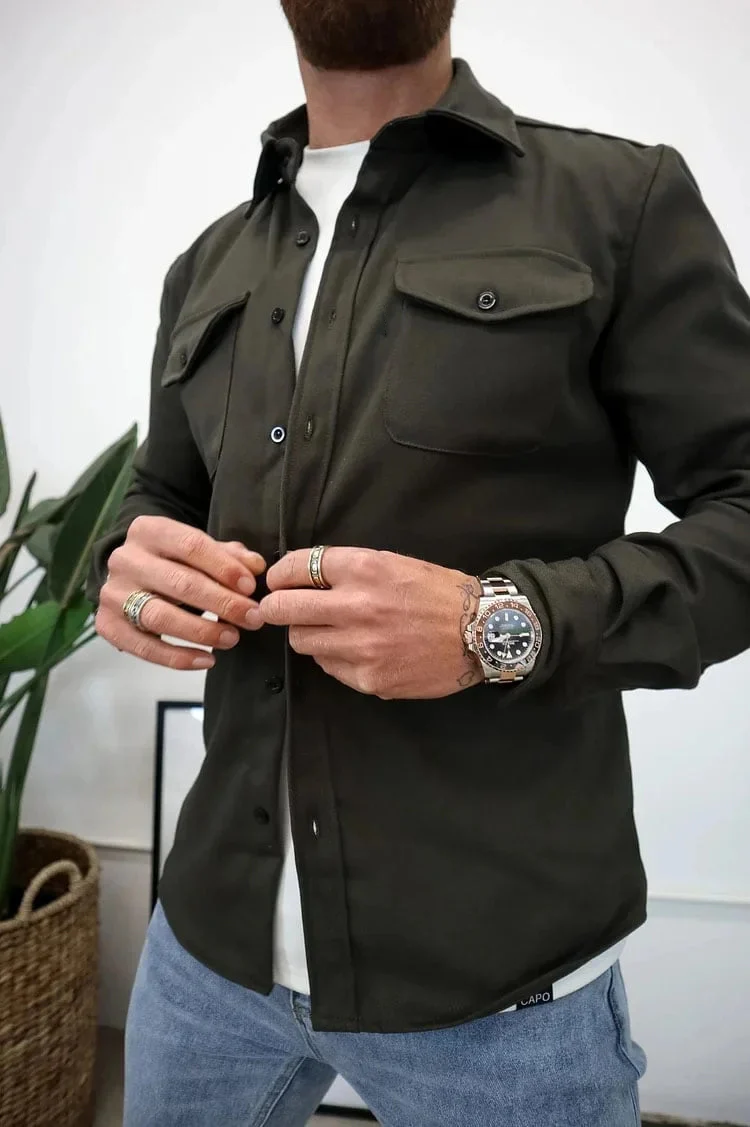 Button Down Shirt Jacket (Buy 2 Free Shipping) - Image 6