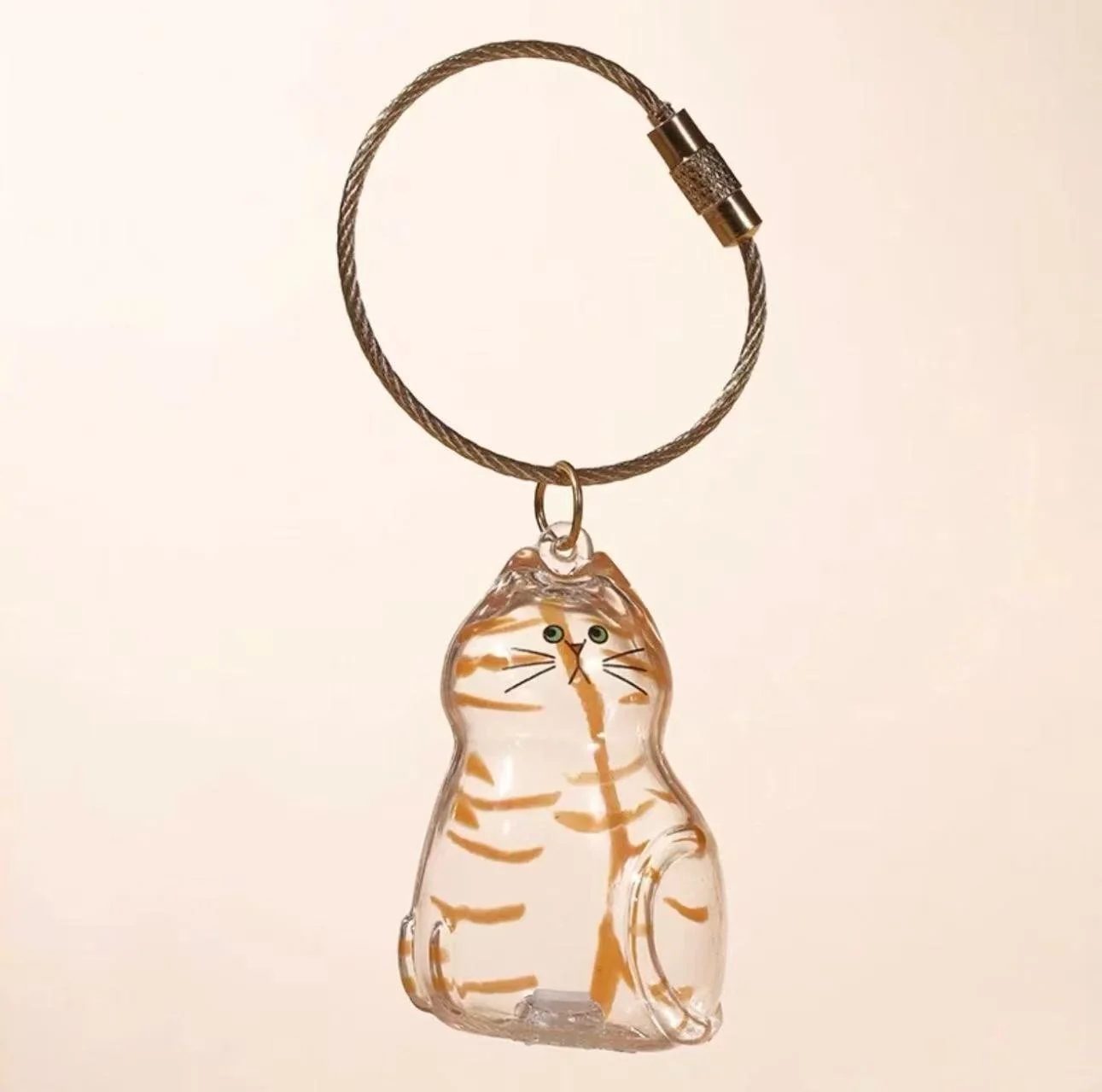 [Buy More Save More]10Pcs Cat Fur Collection Capsule, Cat Fur Memory Charm, Which Can Be Used as a Keychain - Image 14