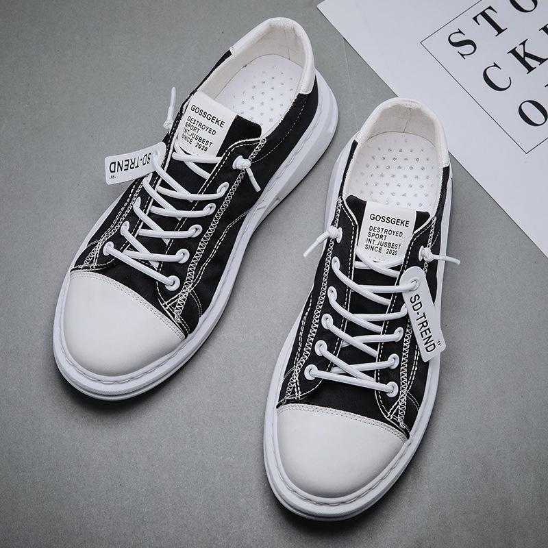 Casual Canvas Men's Board Shoes - Image 3