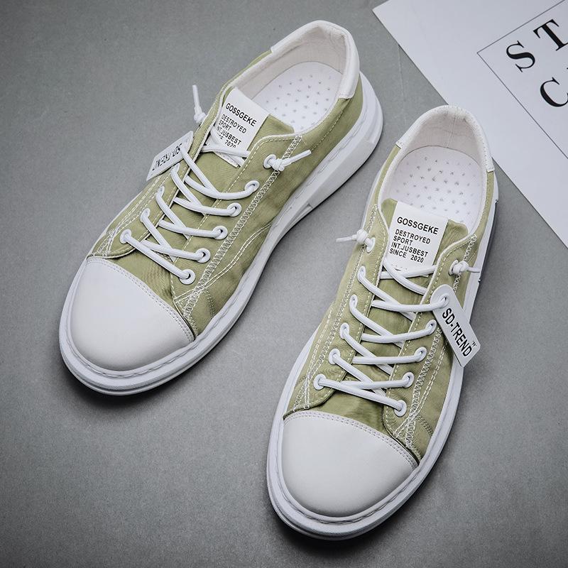 Casual Canvas Men's Board Shoes - Image 7