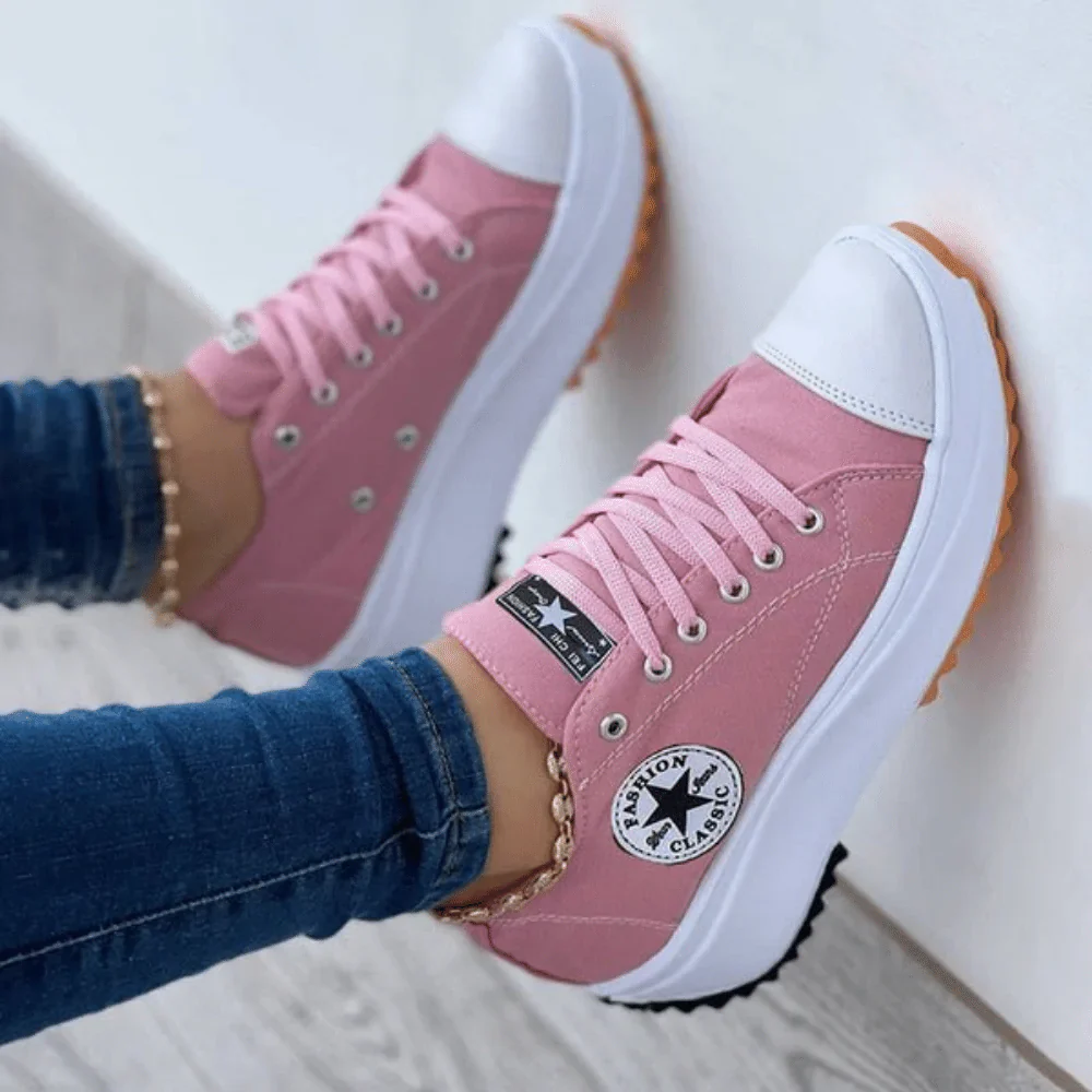 2025 Summer New Women's Fashion Canvas Shoes Sports Shoes - Image 2