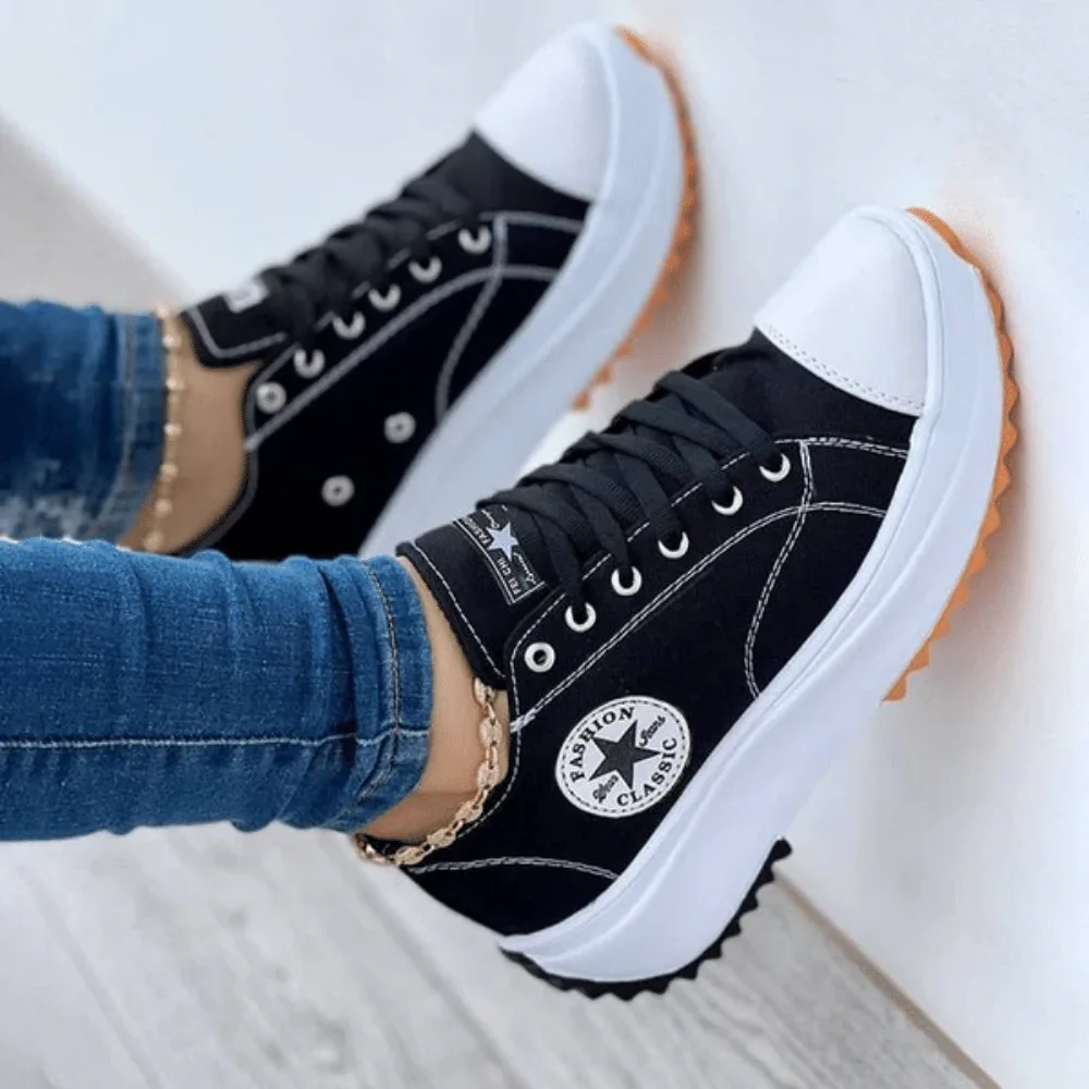 2025 Summer New Women's Fashion Canvas Shoes Sports Shoes - Image 3