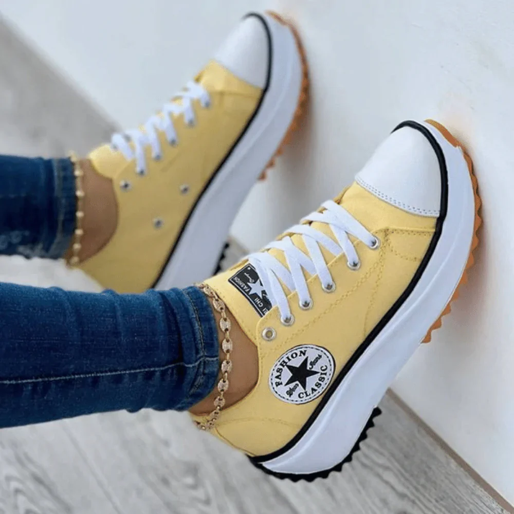 2025 Summer New Women's Fashion Canvas Shoes Sports Shoes - Image 4