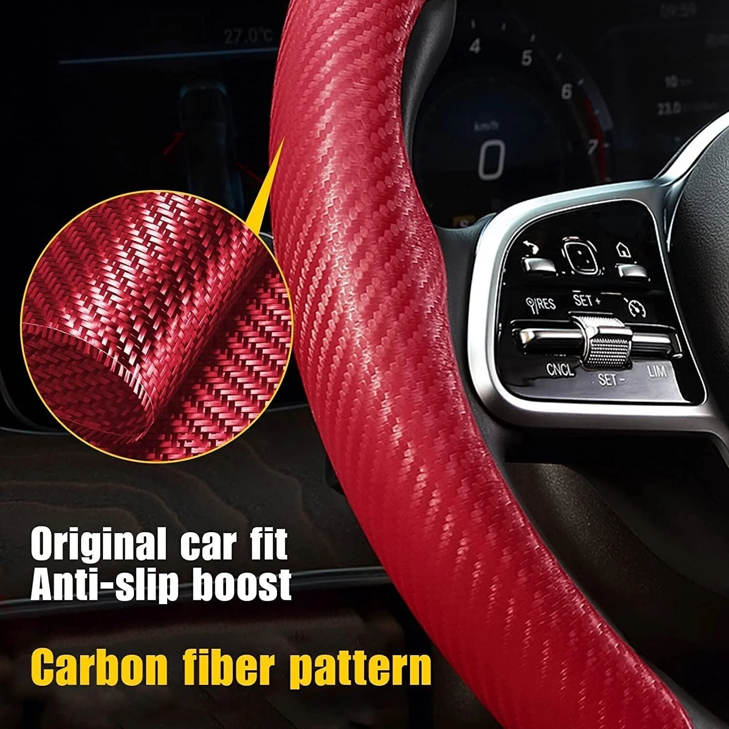Car Anti-Skid Steering Wheel Cover - Image 2