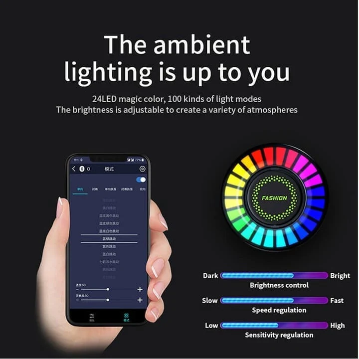 🔥Bluetooth Car RGB Ambient Light - Image 5
