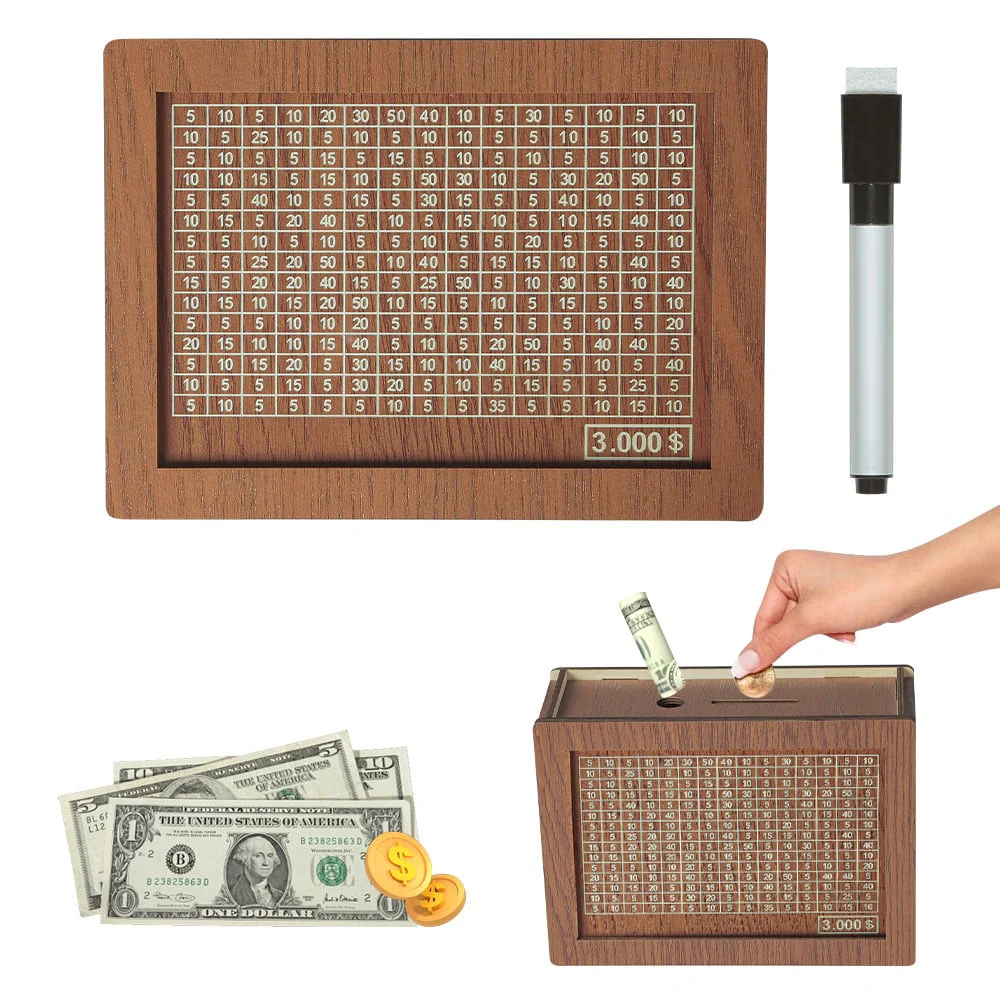 🔥Wooden Savings Box🎁 - Image 13