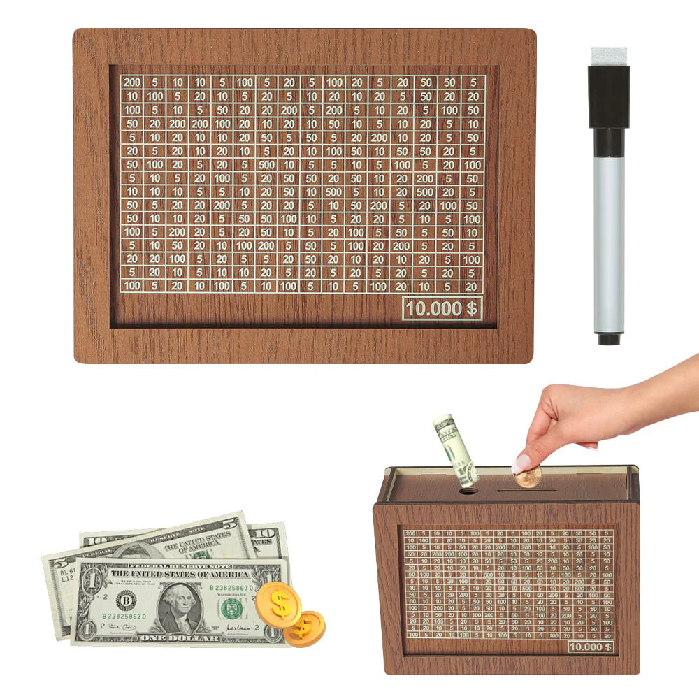 🔥Wooden Savings Box🎁 - Image 15