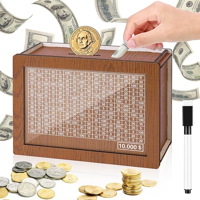 🔥Wooden Savings Box🎁 - Image 2