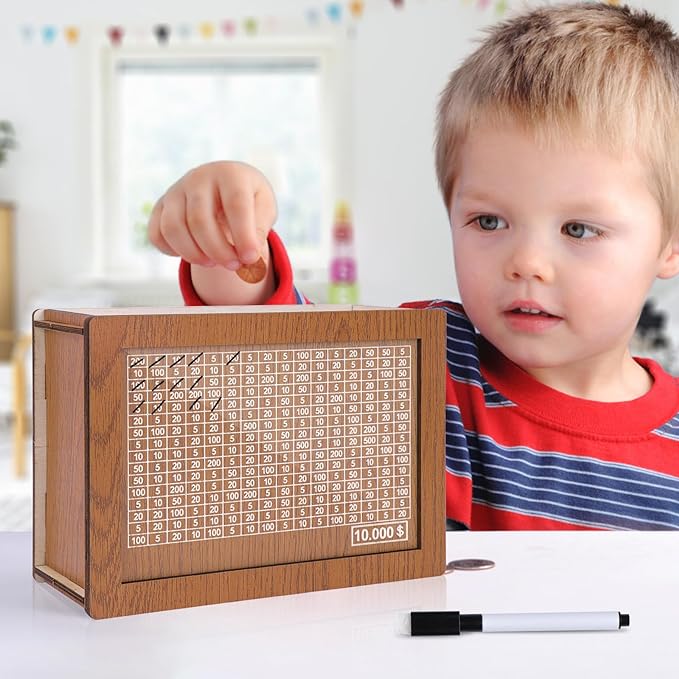 🔥Wooden Savings Box🎁 - Image 4