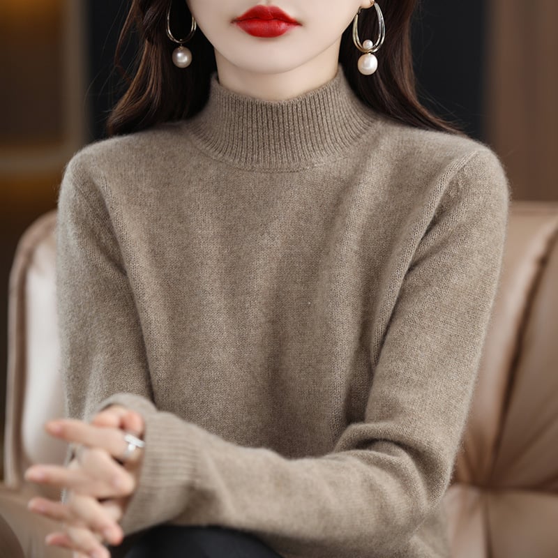 Women's cashmere sweater, 100% wool, say goodbye to static electricity - buy two and get free shipping! - Image 2