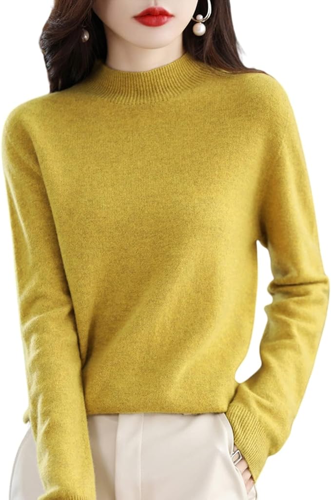 Women's cashmere sweater, 100% wool, say goodbye to static electricity - buy two and get free shipping! - Image 29