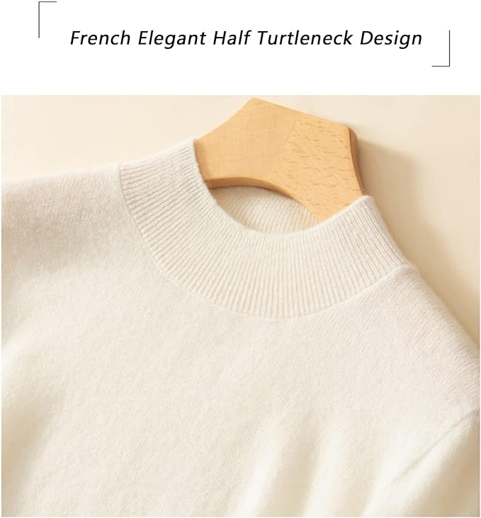 Women's cashmere sweater, 100% wool, say goodbye to static electricity - buy two and get free shipping! - Image 4