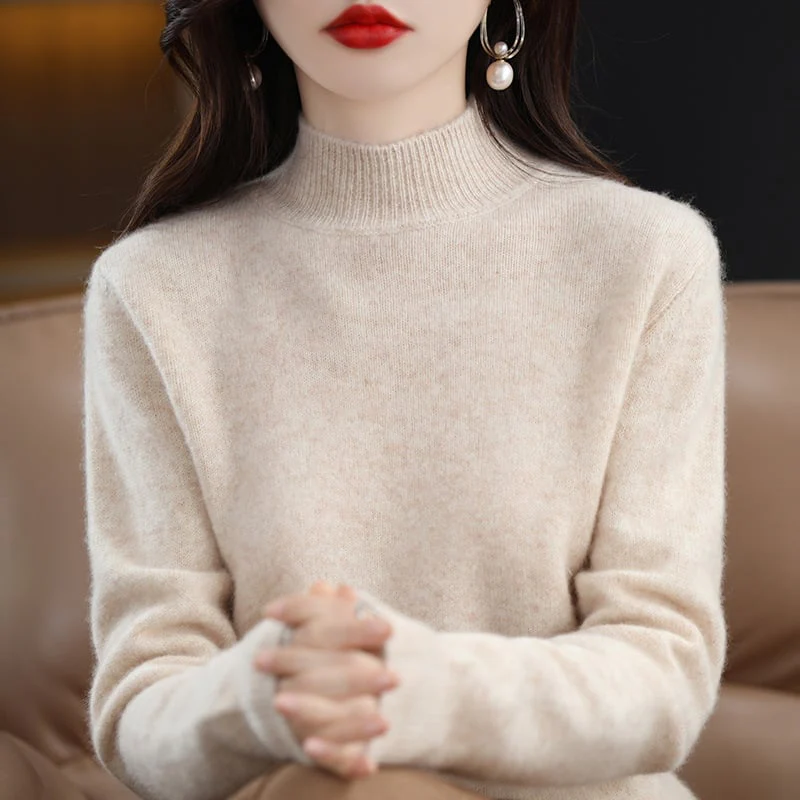 Women's cashmere sweater, 100% wool, say goodbye to static electricity - buy two and get free shipping! - Image 6