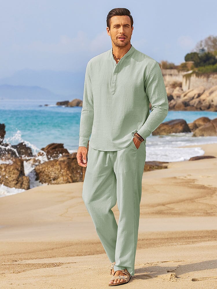 Men's casual two piece suit - Image 3