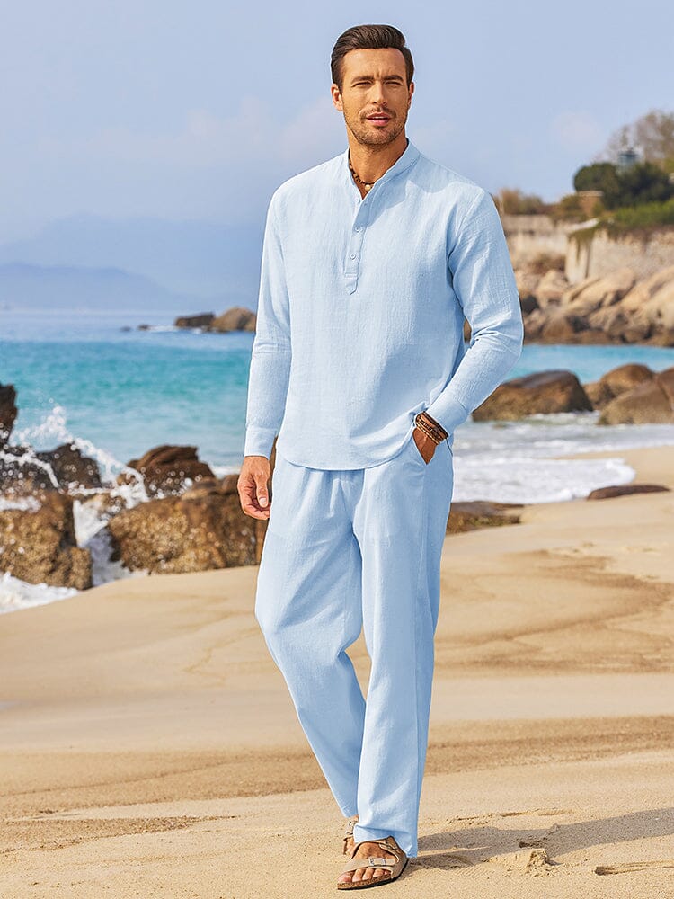 Men's casual two piece suit - Image 4