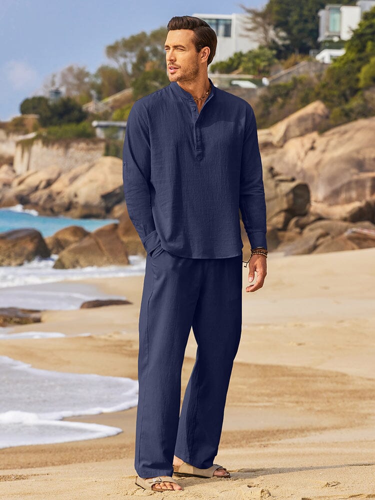 Men's casual two piece suit - Image 7
