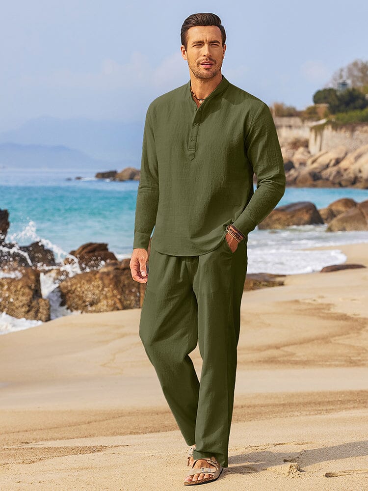 Men's casual two piece suit - Image 8