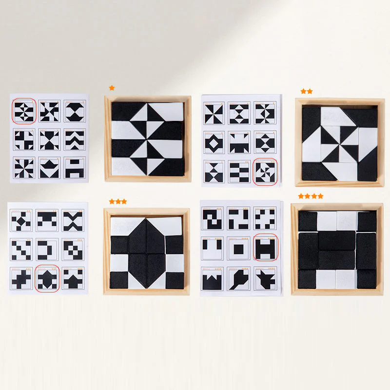 🖤🌟Puzzles Hidden Building Blocks Puzzles Toys - Image 3
