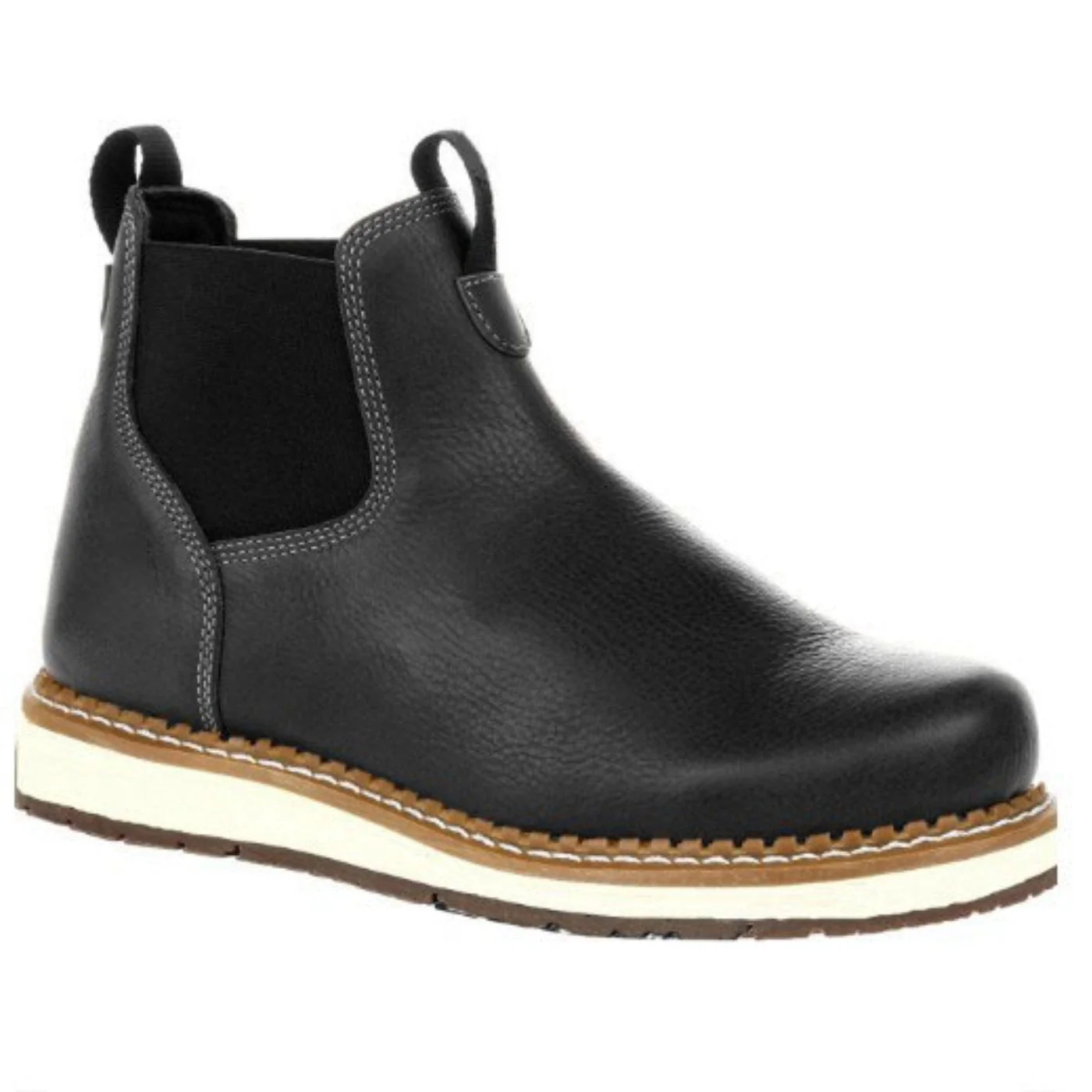 New Edition - Waterproof Chelsea Wedge Work Boots for Men - Image 2