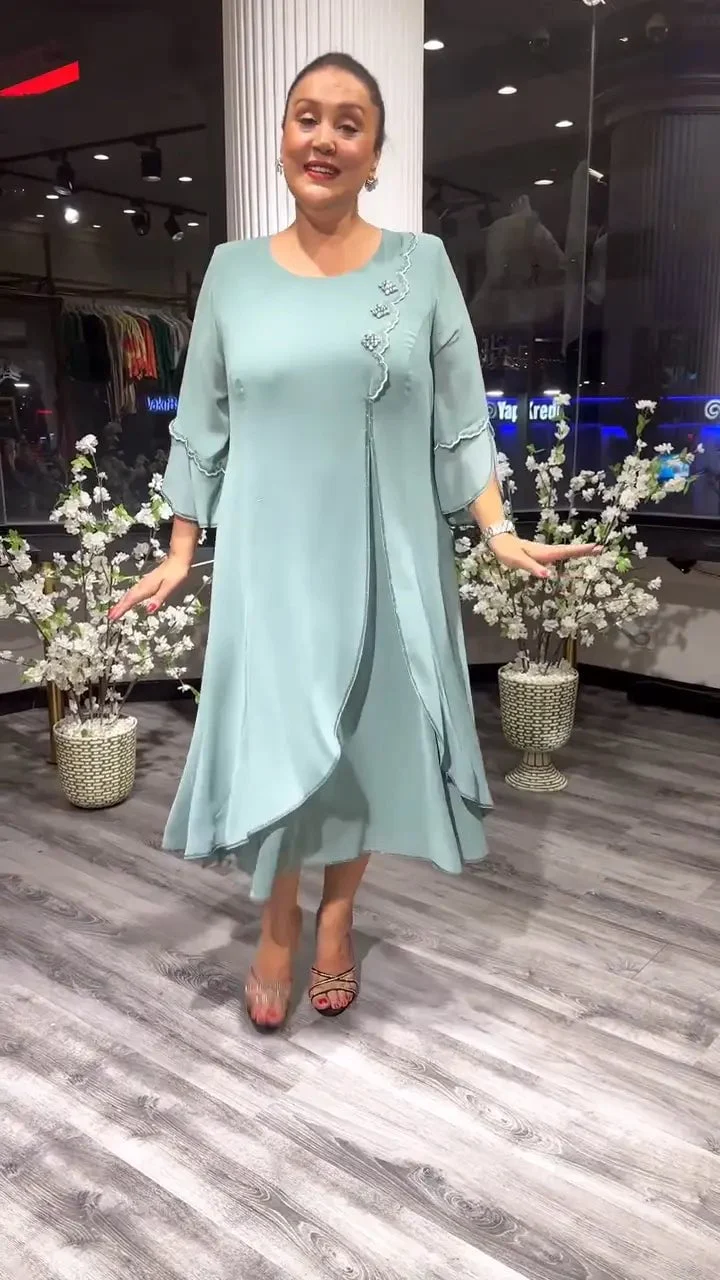 💕Women's chiffon solid color loose dress - Buy two and get free shipping! - Image 12