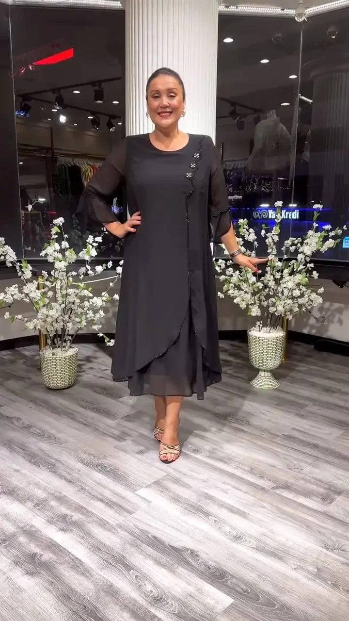 💕Women's chiffon solid color loose dress - Buy two and get free shipping! - Image 17