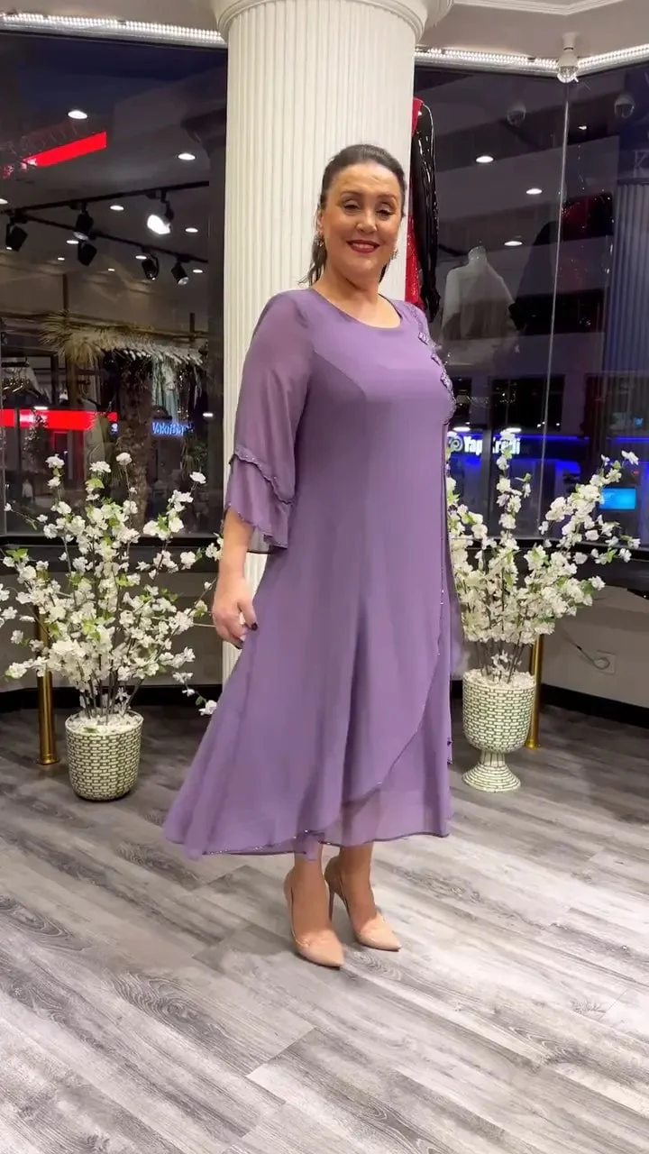 💕Women's chiffon solid color loose dress - Buy two and get free shipping! - Image 3