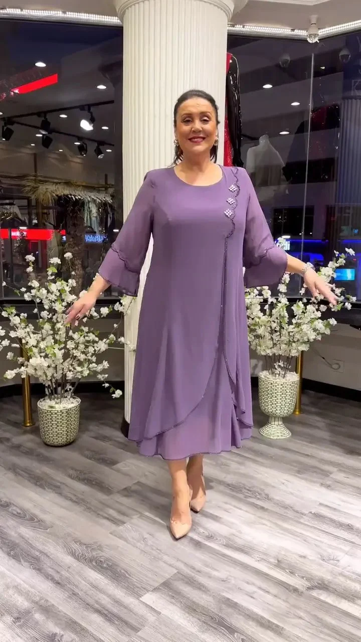 💕Women's chiffon solid color loose dress - Buy two and get free shipping! - Image 4