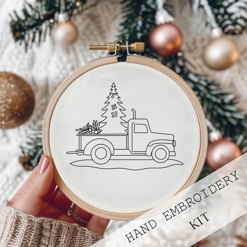 Christmas Embroidery KIT - Image 10