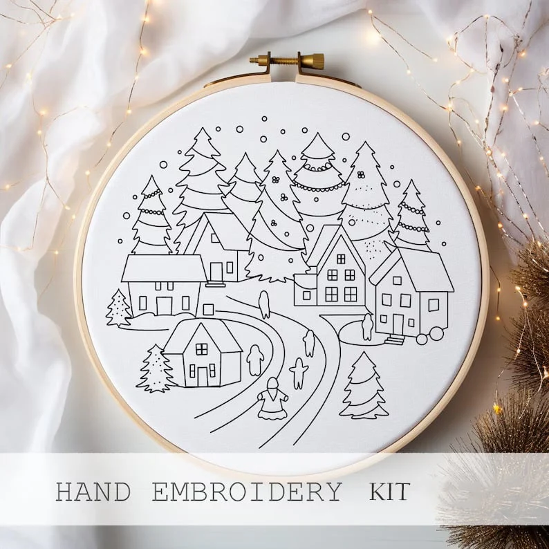 Christmas Embroidery KIT - Image 4