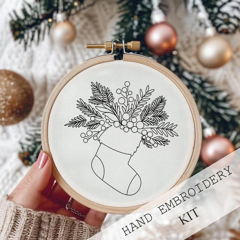 Christmas Embroidery KIT - Image 6