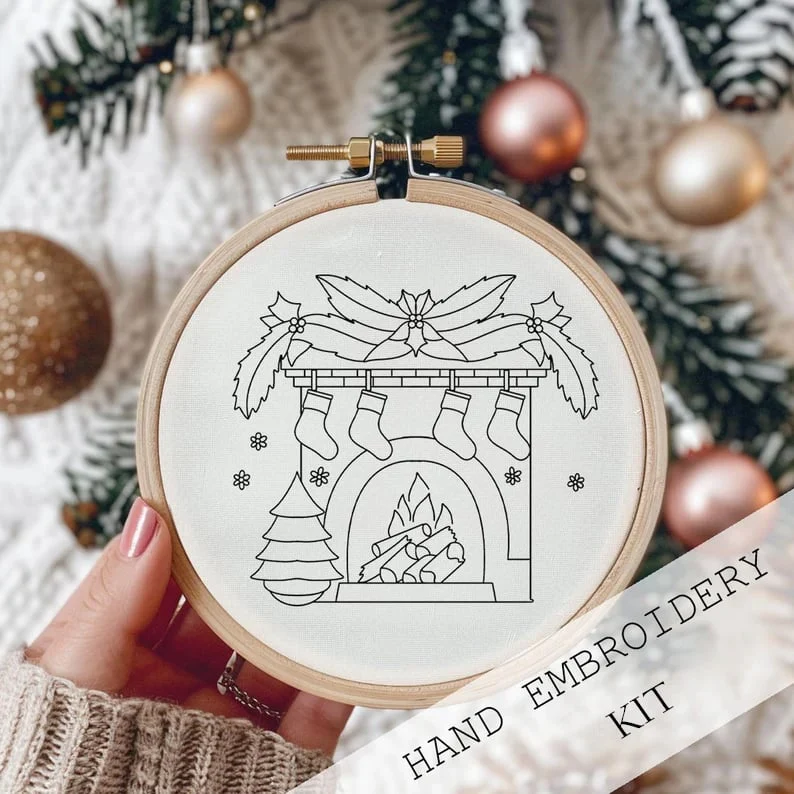 Christmas Embroidery KIT - Image 8