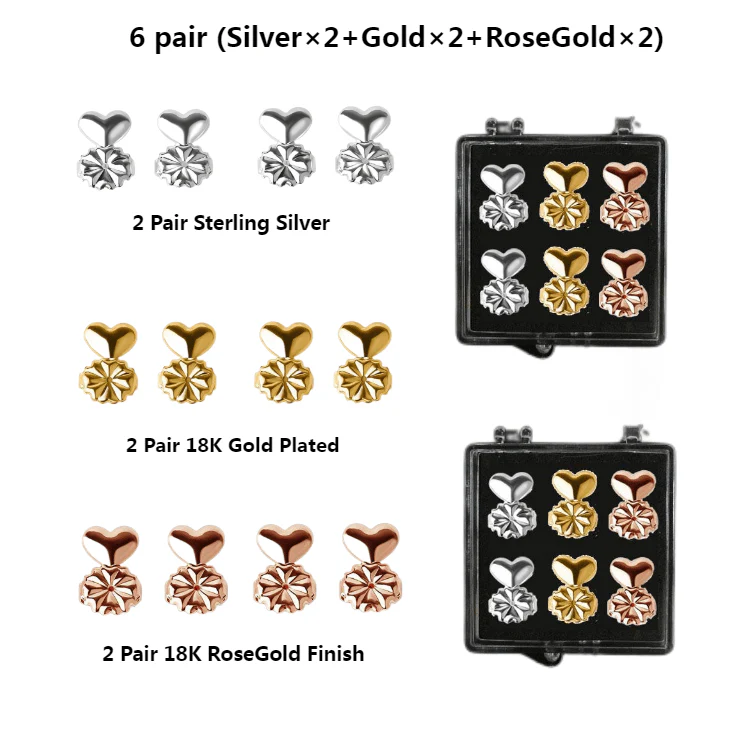 2023New Earring Lifters - Buy 2 Pair get 2 Pair Free NOW - Image 3