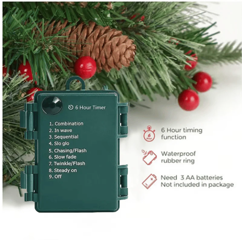 🎄🔥Pre-lit Artificial Christmas Tree Urn Filler💐 - Image 2