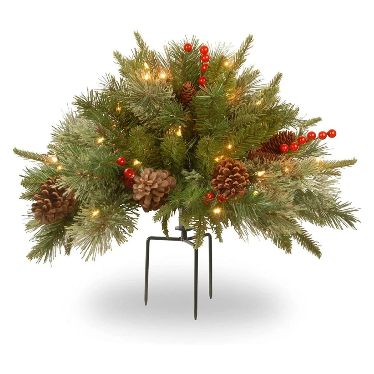 🎄🔥Pre-lit Artificial Christmas Tree Urn Filler💐 - Image 6