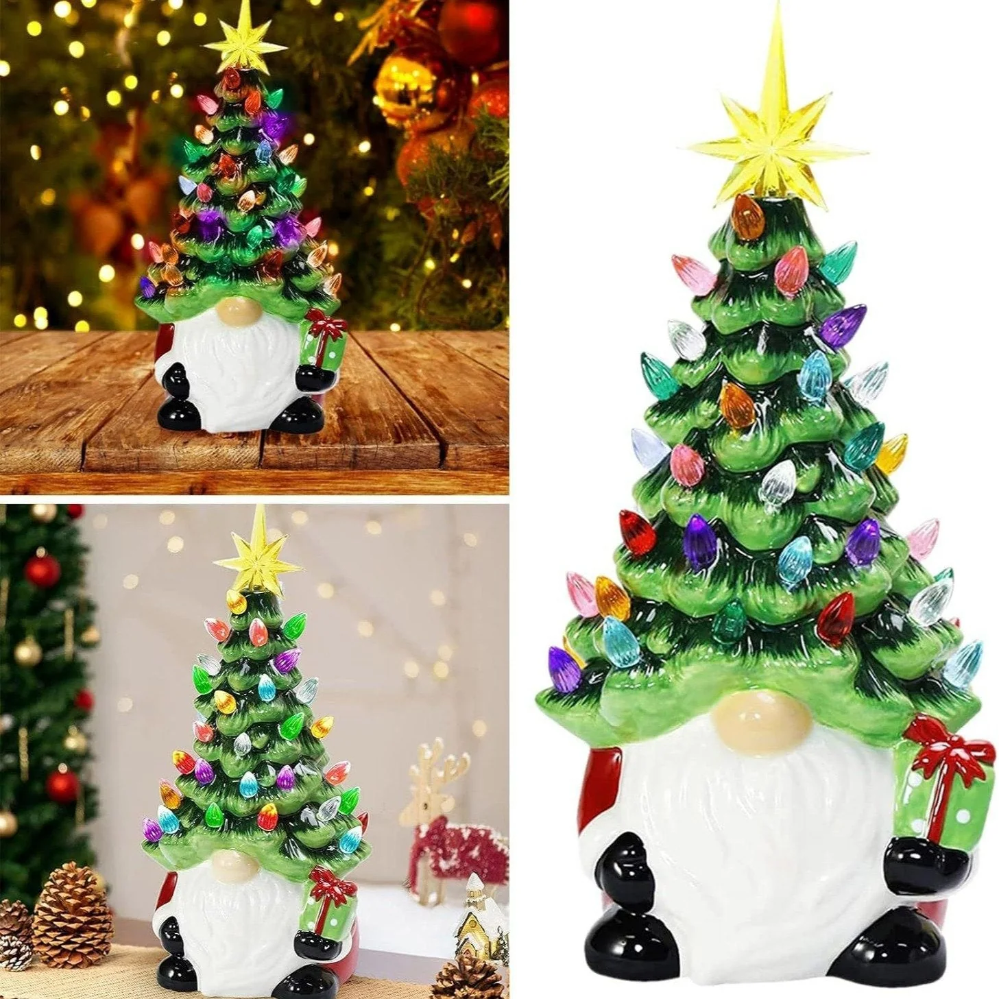 🔥 Christmas dwarf decoration with light - Image 3