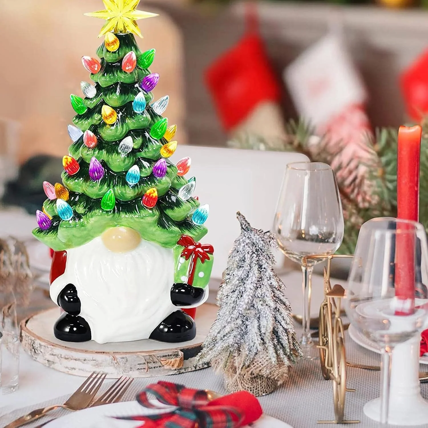 🔥 Christmas dwarf decoration with light - Image 6