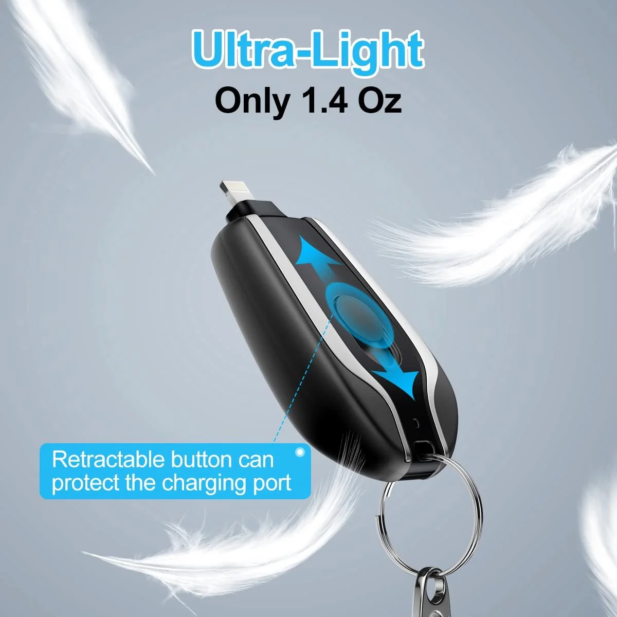 🔥Hot Sale 49% OFF🔥Keychain Power Bank - 👍 Buy 2 Get 1 Free (3 pcs) - Image 2