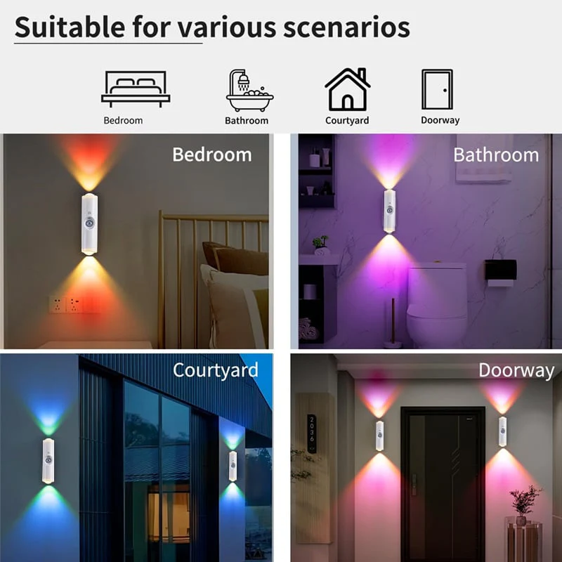 🔥Christmas Sale - Rechargeable Smart LED Motion Sensor Ambient Light - Image 2