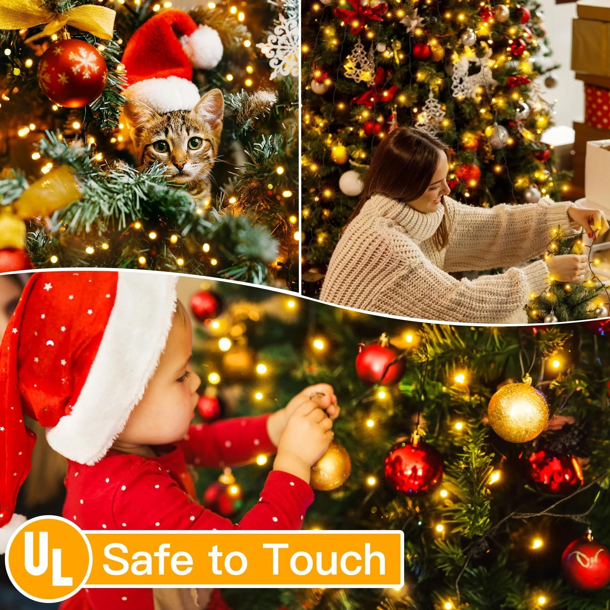 Christmas Pre-sale SALE🎄Christmas Tree Waterfall Lights with Ring - Image 4