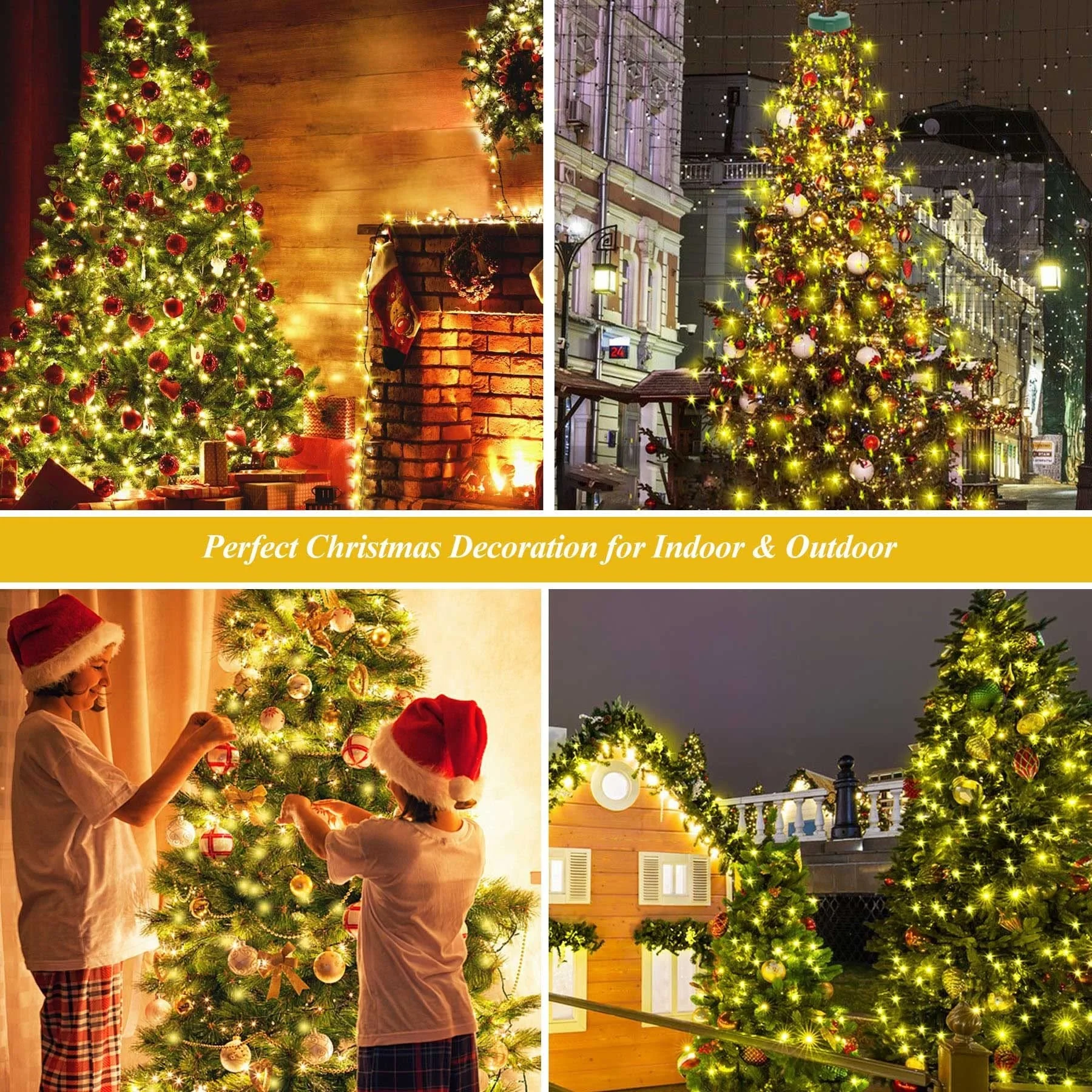 Christmas Pre-sale SALE🎄Christmas Tree Waterfall Lights with Ring - Image 6